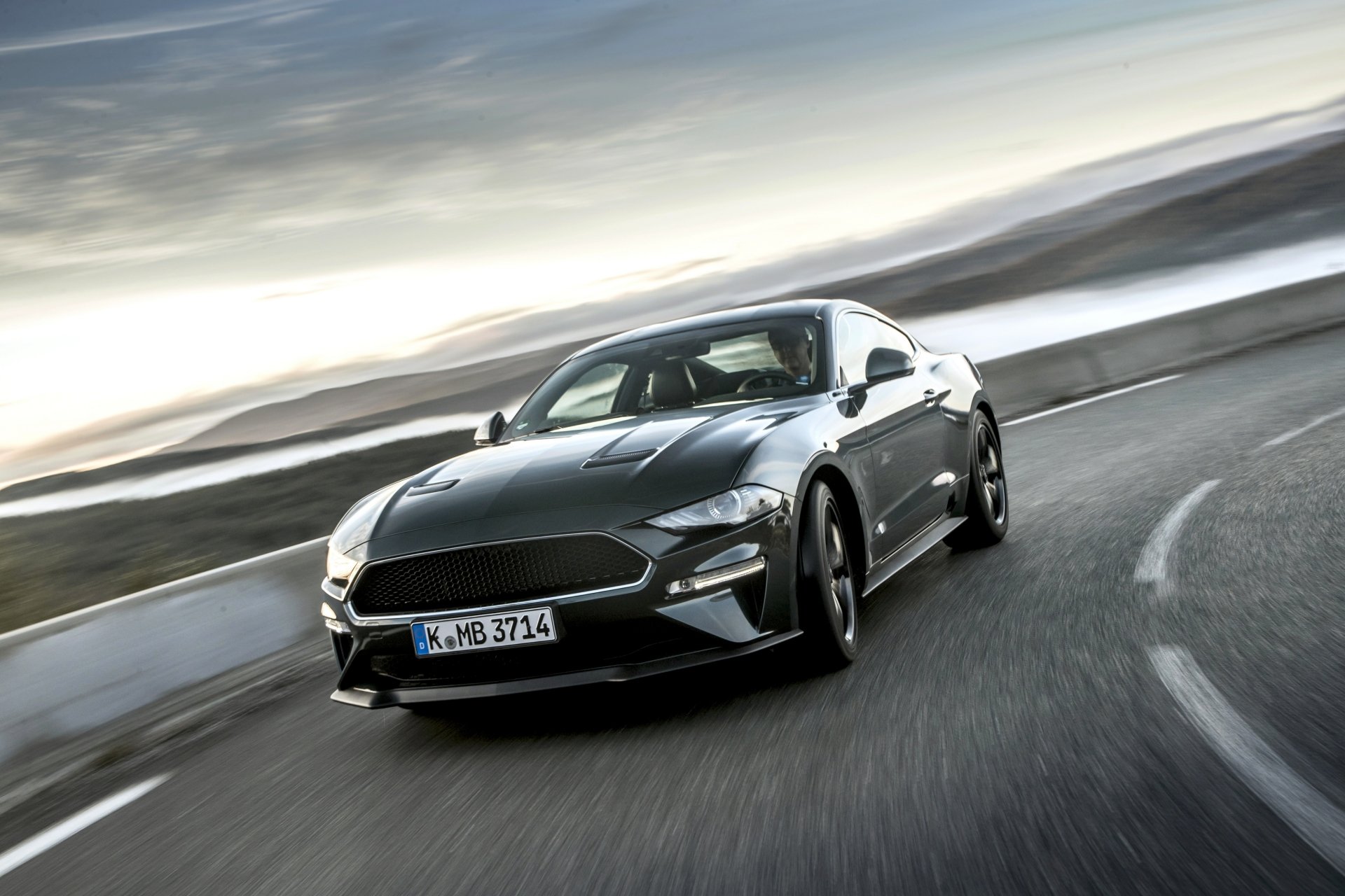 Download Muscle Car Black Car Car Ford Ford Mustang Vehicle Ford Mustang Bullitt 4k Ultra HD Wallpaper