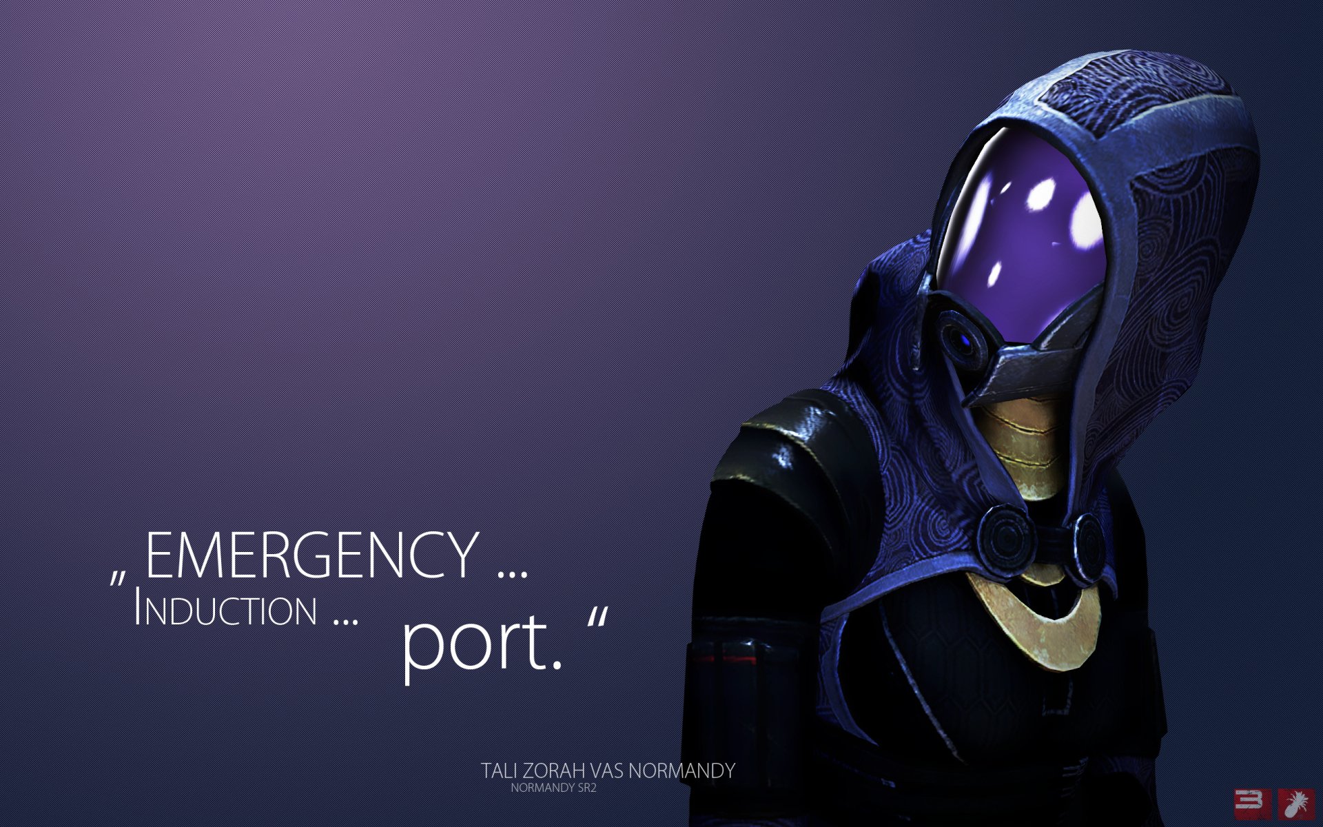 Download Tali'Zorah Video Game Mass Effect 3 HD Wallpaper by pineappletree