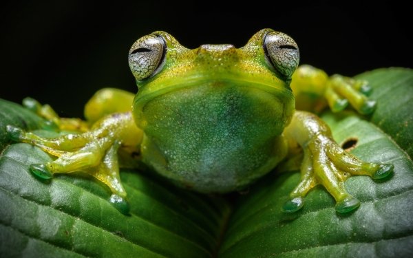 Animal Frog Frogs Macro Amphibian HD Wallpaper | Background Image