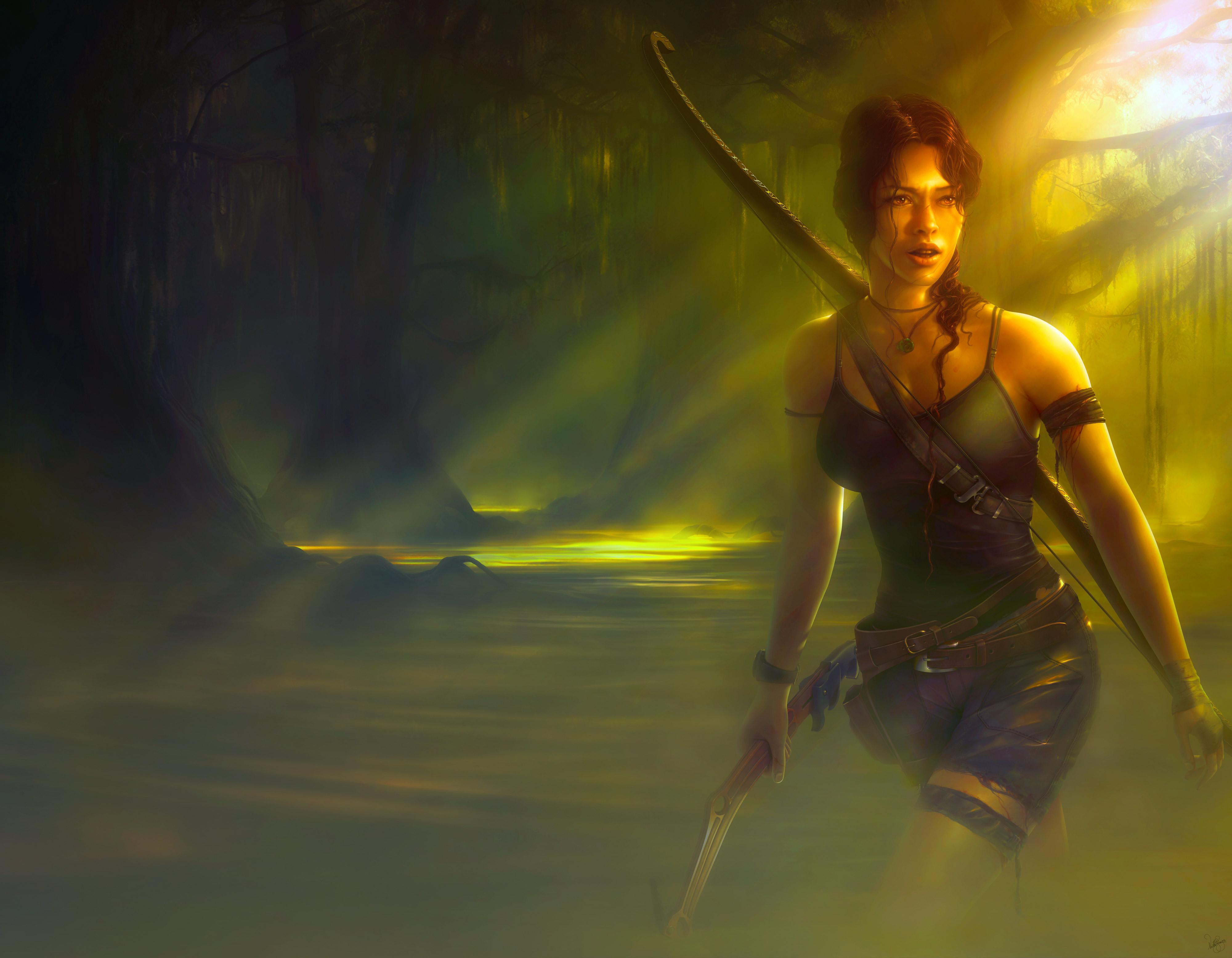 Video Game Tomb Raider 4k Ultra HD Wallpaper by Neville Dsouza