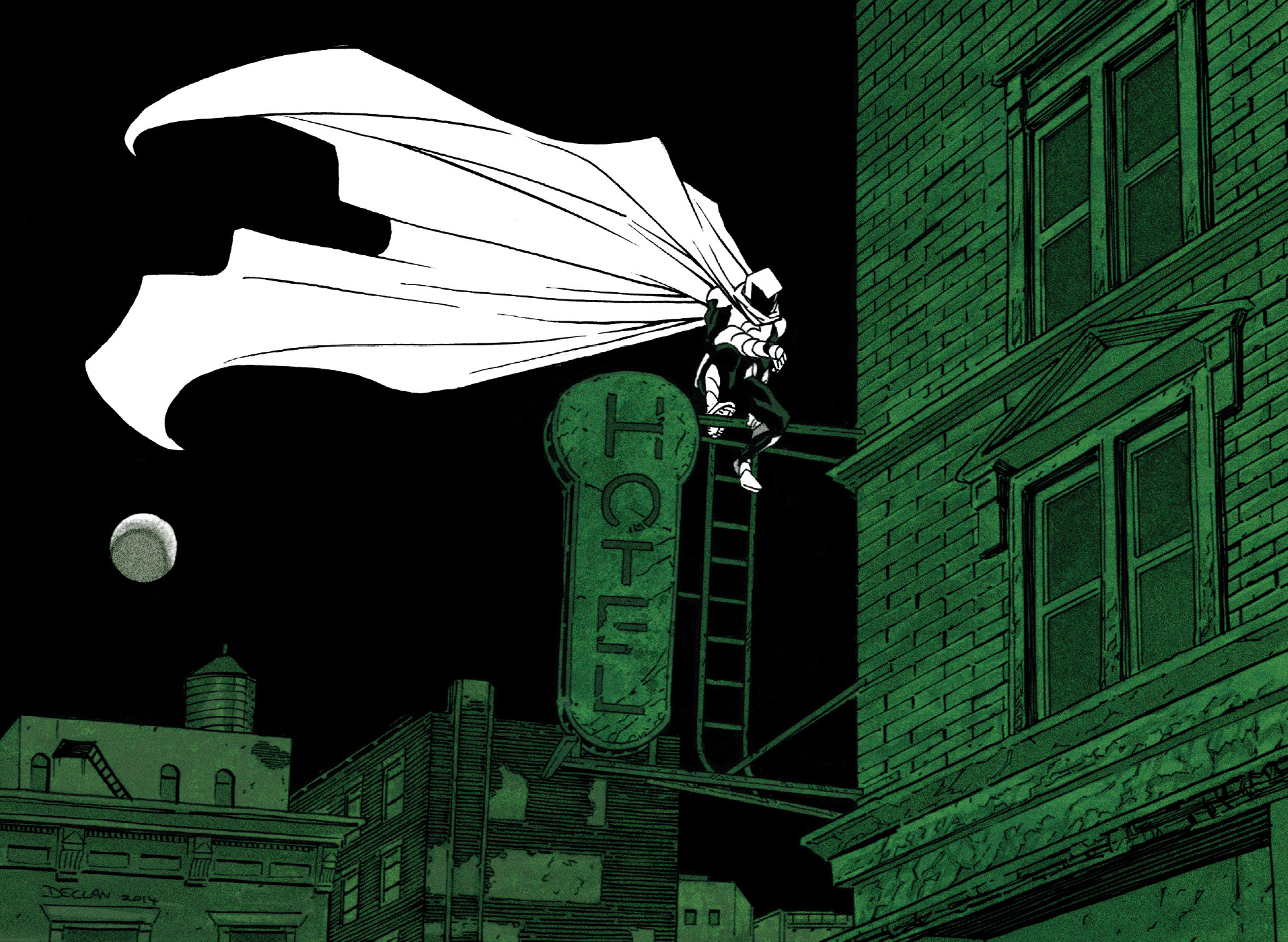 Moon Knight HD Wallpaper | Background Image | 1988x1454 | ID:988080