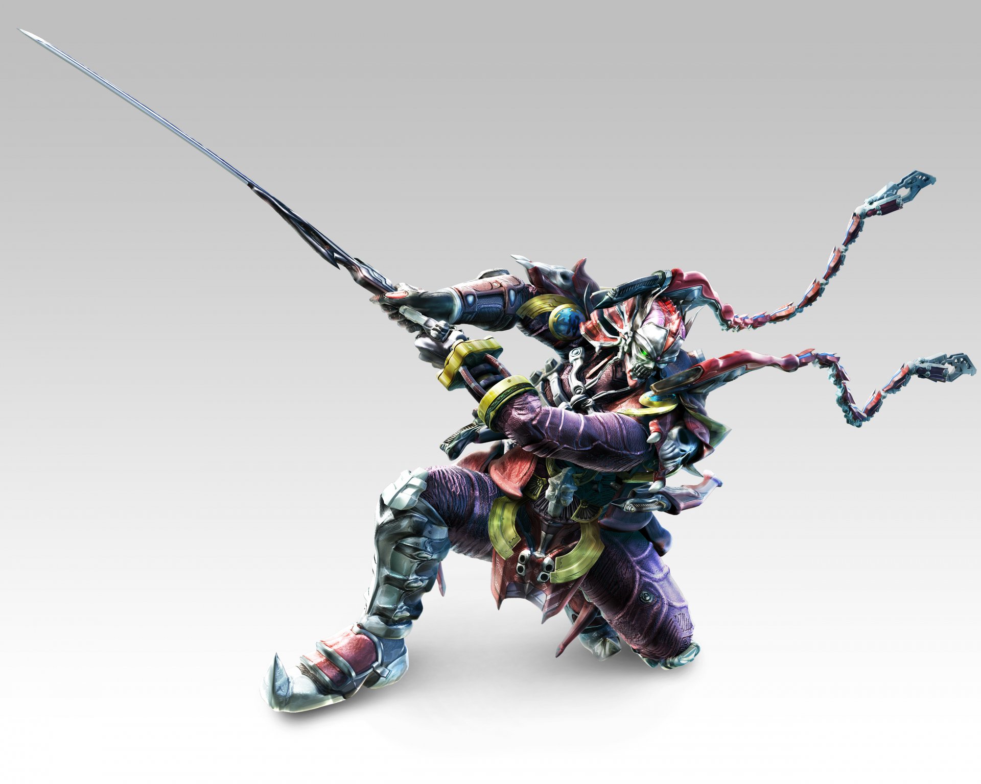 A dynamic character from the video game Tekken strikes a powerful pose, showcased in stunning 4K Ultra HD as a desktop wallpaper and background.