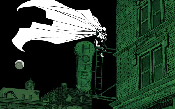 Comic Moon Knight HD Desktop Wallpaper | Background Image