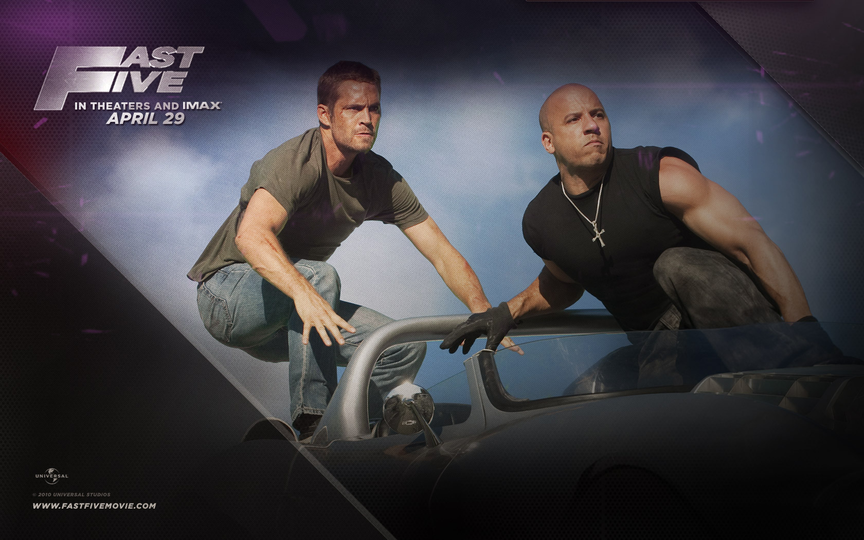 Dominic Toretto, Vin Diesel, Brian O'Conner, Paul Walker - HD desktop wallpaper.