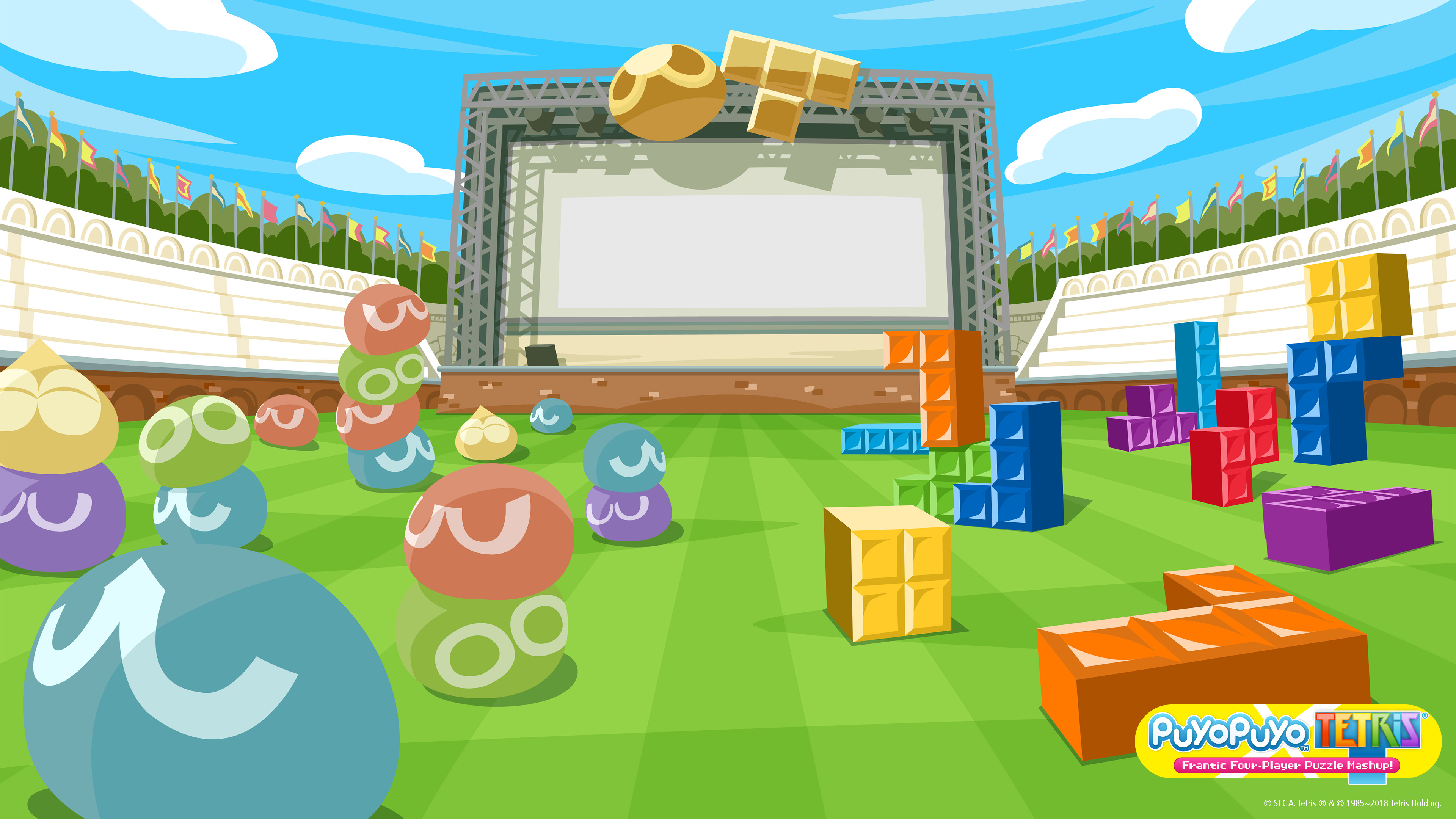 Video Game Puyo Puyo Tetris HD Wallpaper | Background Image