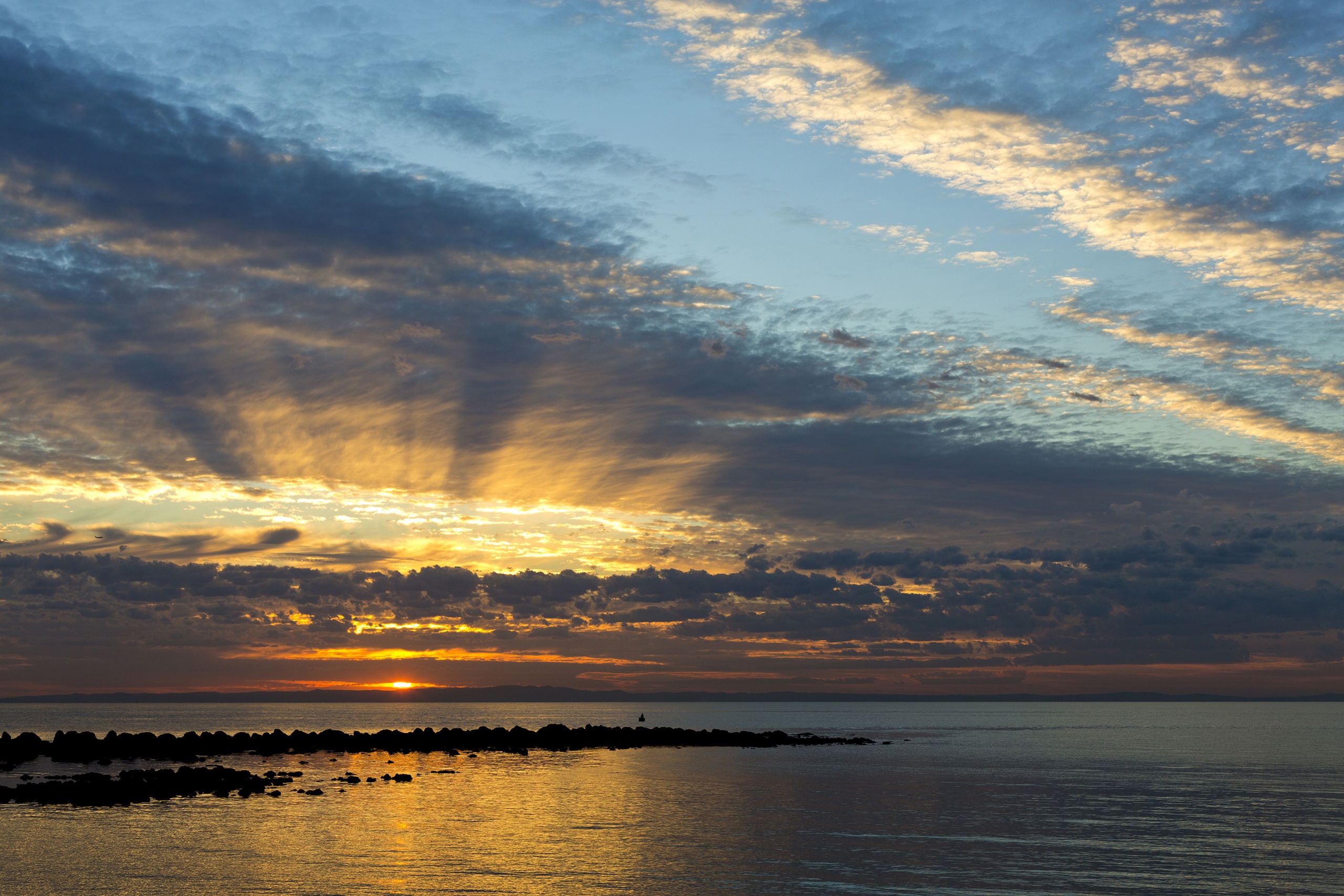 Download Cloud Horizon Sky Nature Sunrise HD Wallpaper