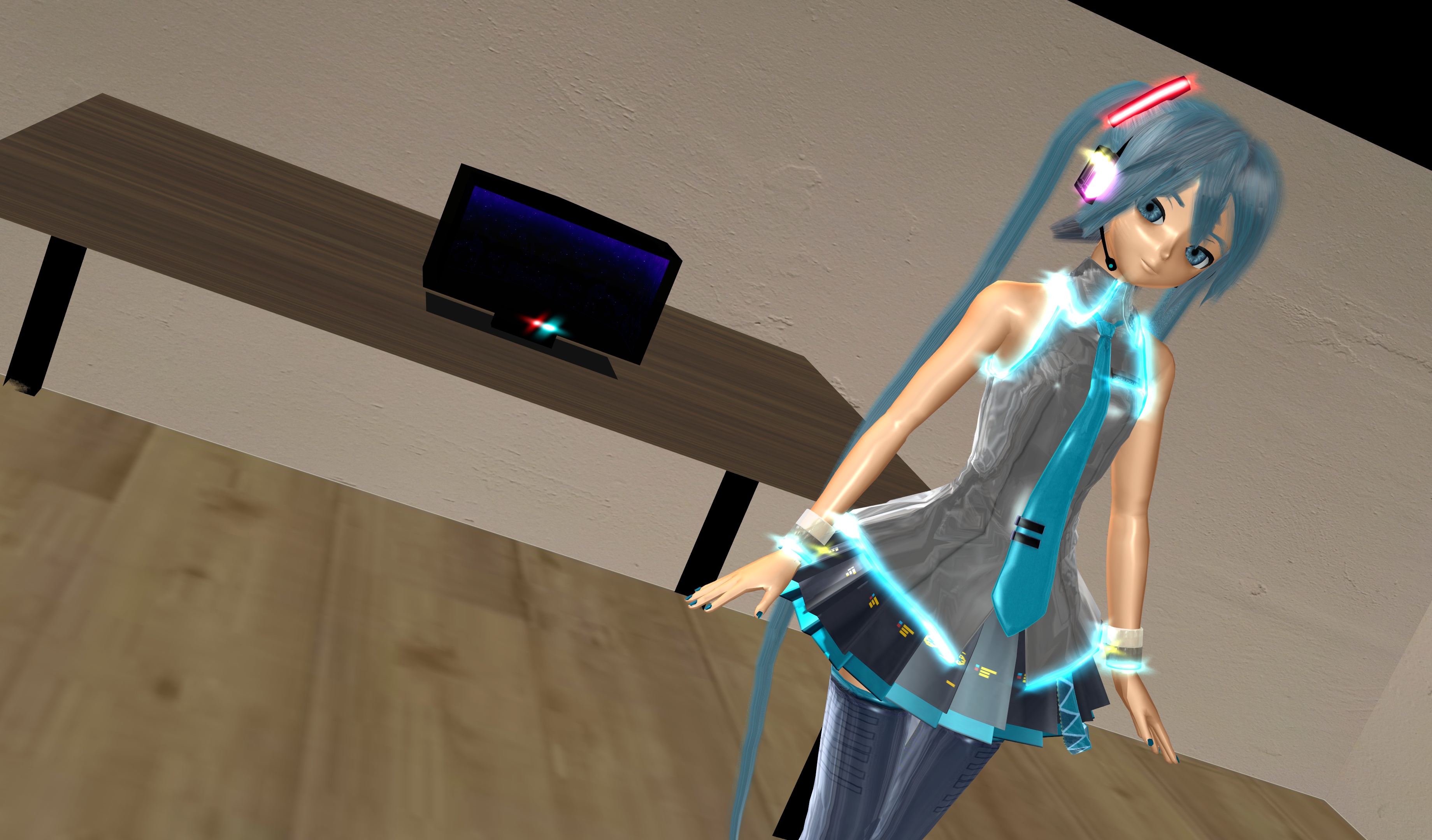 hatsune miku room wear ver