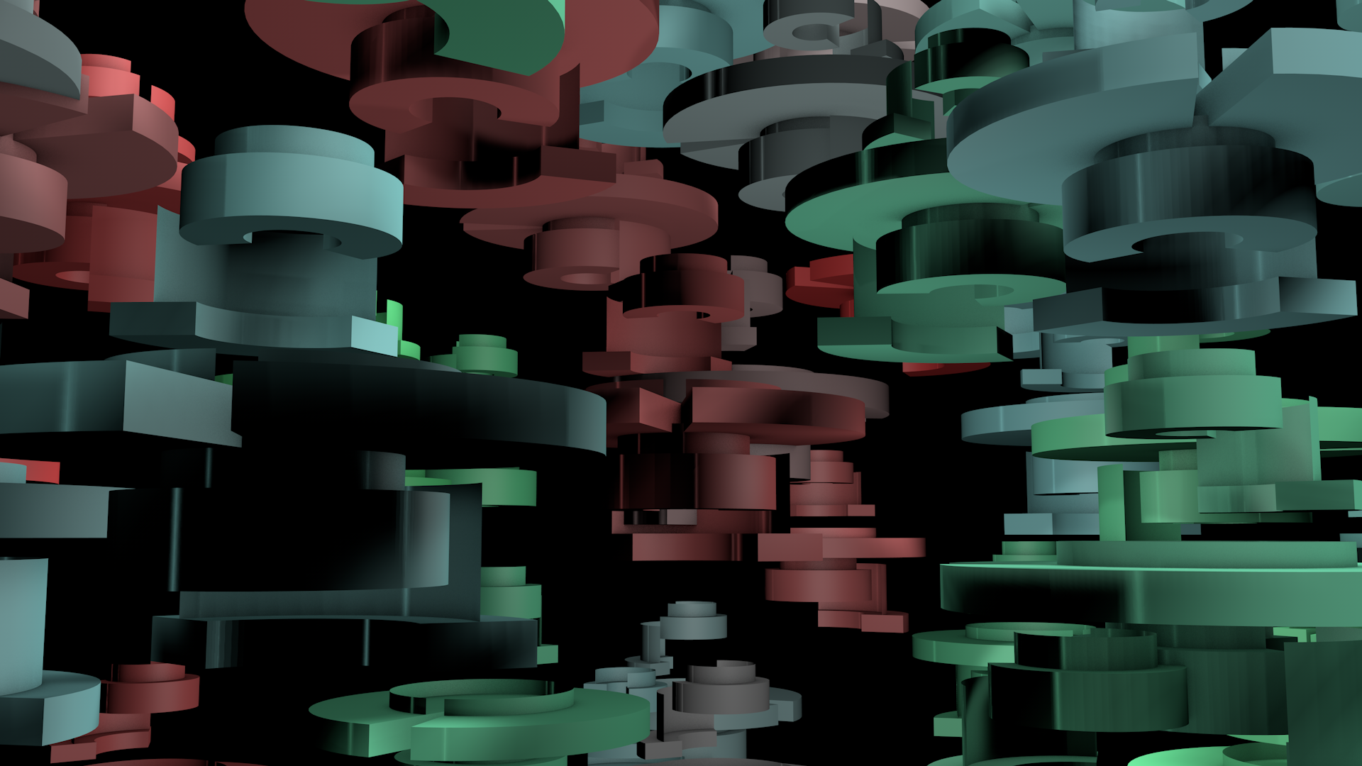 Download Industrial Abstract Gears HD Wallpaper by ashk