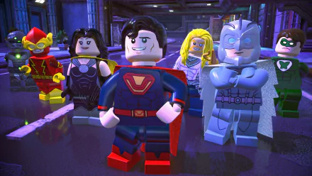 Johnny Quick (DC Comics) Power Ring Crime Syndicate (DC Comics) Owlman (DC Comics) Superwoman Ultraman (DC Comics) LEGO DC Super Villains video game HD Desktop Wallpaper | Background Image
