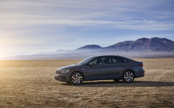 desert silver car compact car car Volkswagen vehicle Volkswagen Jetta HD Desktop Wallpaper | Background Image