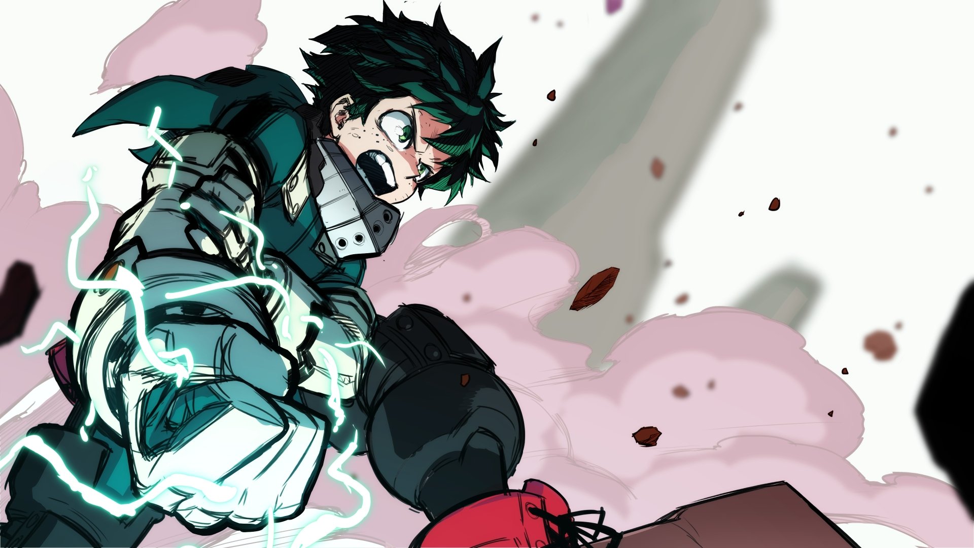 Download Izuku Midoriya Anime My Hero Academia 4k Ultra HD Wallpaper by 八多