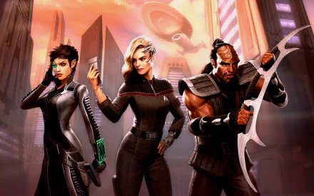 video game Star Trek Online HD Desktop Wallpaper | Background Image