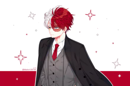 Shoto Todoroki Anime My Hero Academia HD Desktop Wallpaper | Background Image