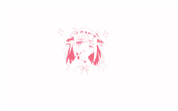 Nino Nakano from The Quintessential Quintuplets in a soft pink anime illustration, designed as a 4K Ultra HD PC desktop wallpaper and background.
