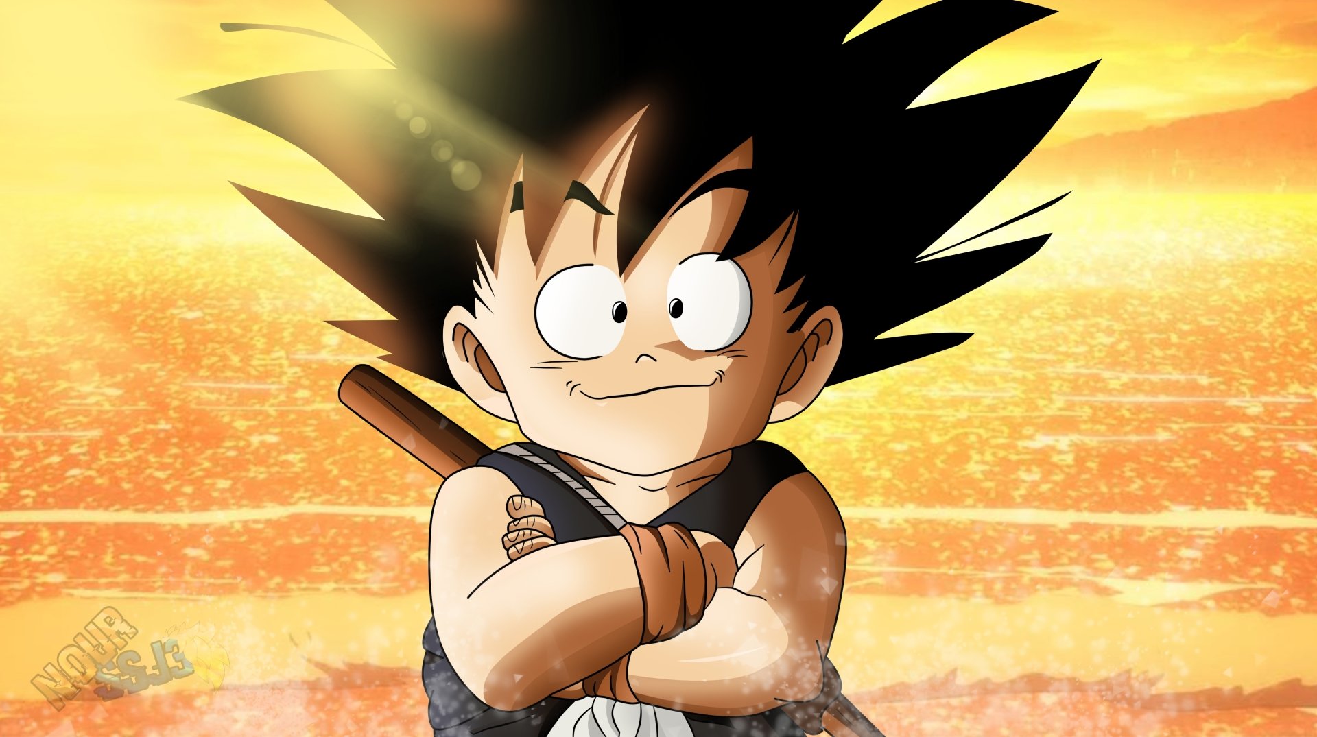 Download Goku Anime Dragon Ball 4k Ultra HD Wallpaper by nourssj3