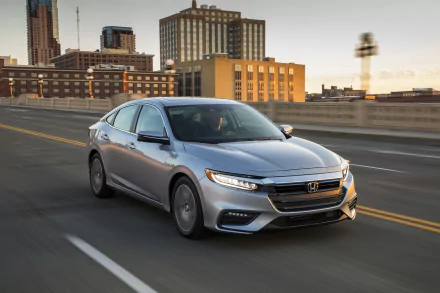 silver car compact car car Honda vehicle honda insight HD Desktop Wallpaper | Background Image
