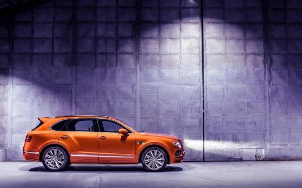 Vehicles Bentley Bentayga Bentley Car Orange Car SUV HD Wallpaper | Background Image