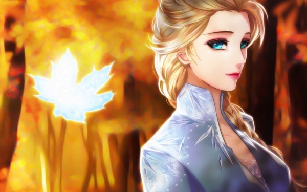 Movie Frozen 2 Elsa Blue Eyes Blonde HD Wallpaper | Background Image