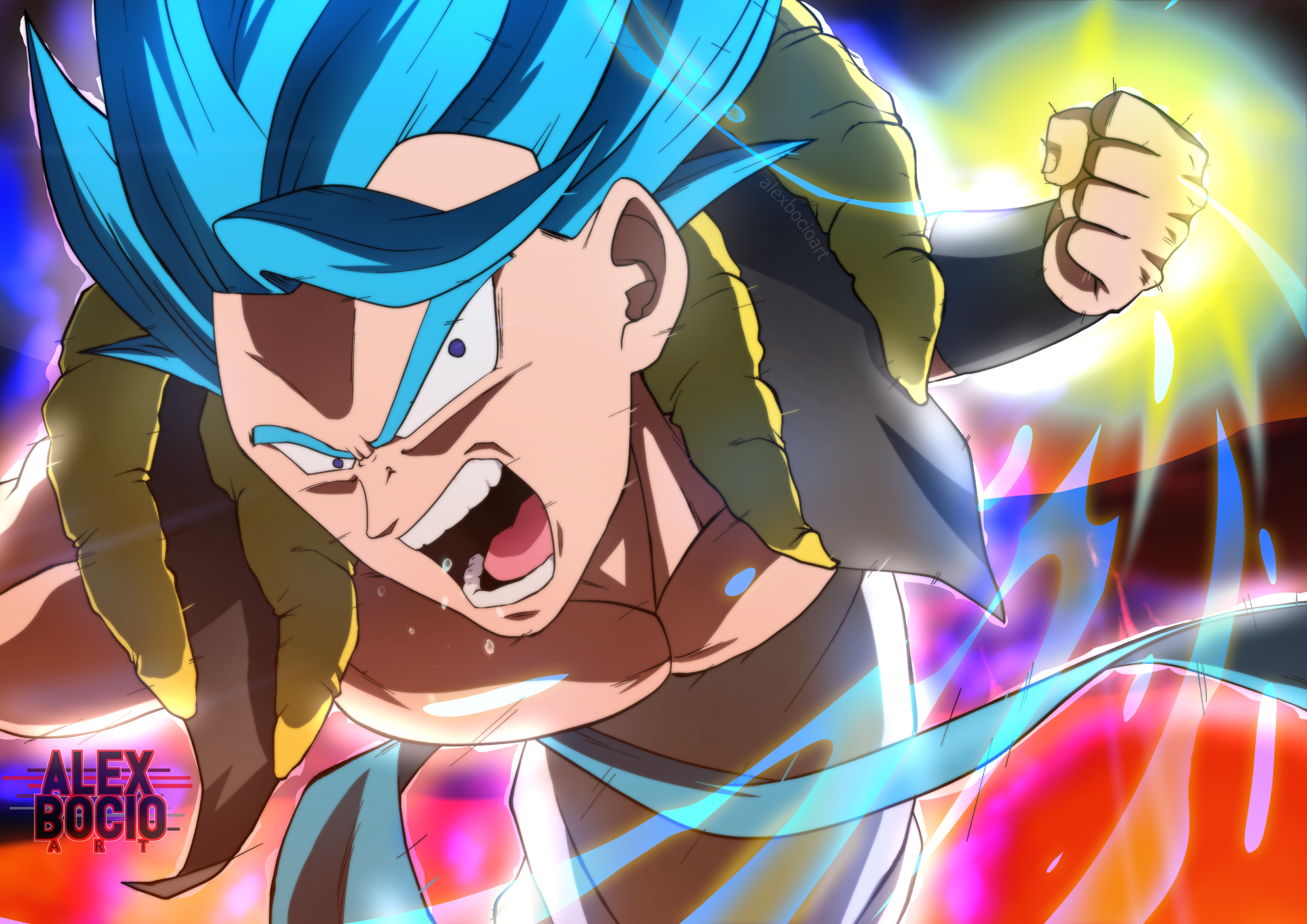 Download Super Saiyan Blue Gogeta (Dragon Ball) Anime Dragon Ball Super ...