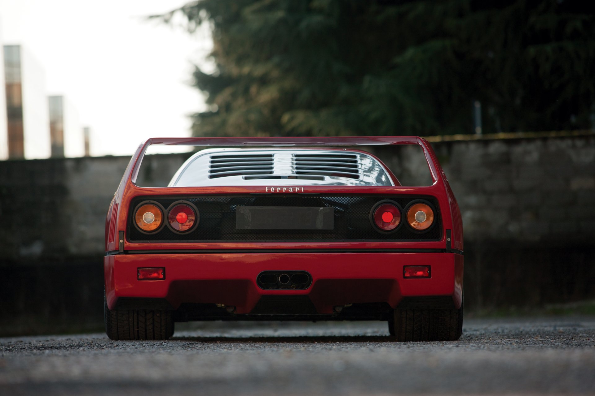 Download Ferrari Vehicle Ferrari F40 HD Wallpaper