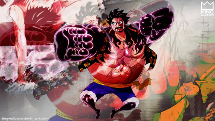 Luffy Bounce Man by Kingwallpaper