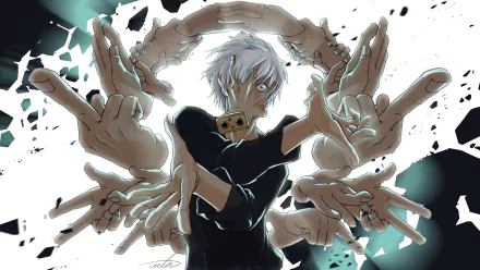 Tomura Shigaraki Anime My Hero Academia HD Desktop Wallpaper | Background Image