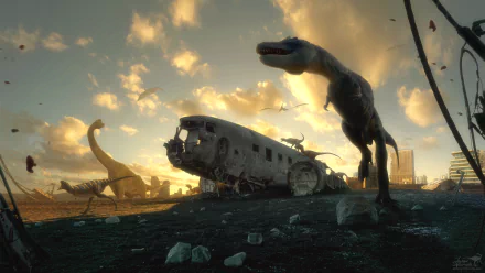  Jurassic Aftermath by Erik Shoemaker