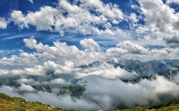 Earth Cloud Nature Landscape Sky Mountain HD Wallpaper | Background Image
