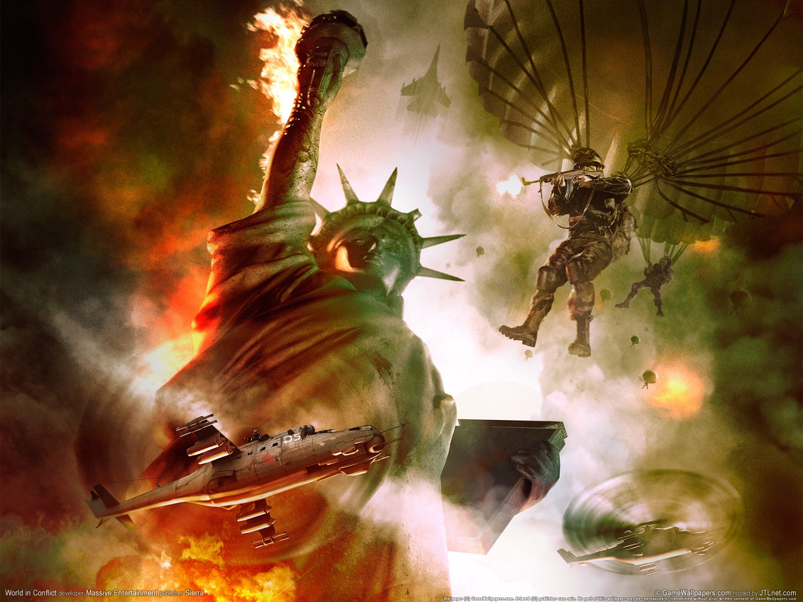 Download Video Game World In Conflict Wallpaper