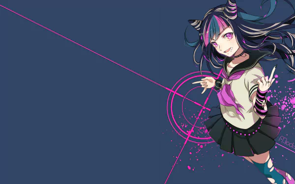 Ibuki Mioda video game Danganronpa 2: Goodbye Despair HD Desktop Wallpaper | Background Image