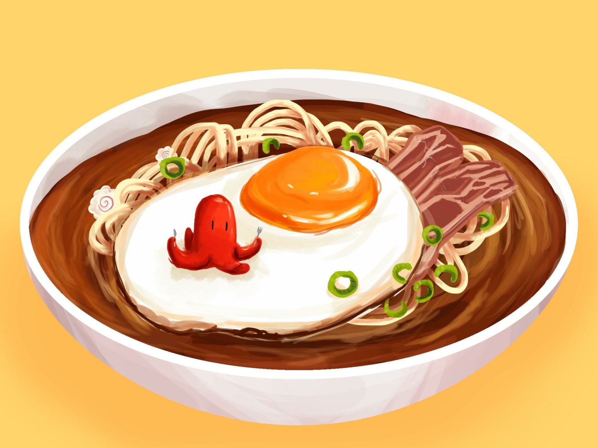 Download Food Ramen HD Wallpaper