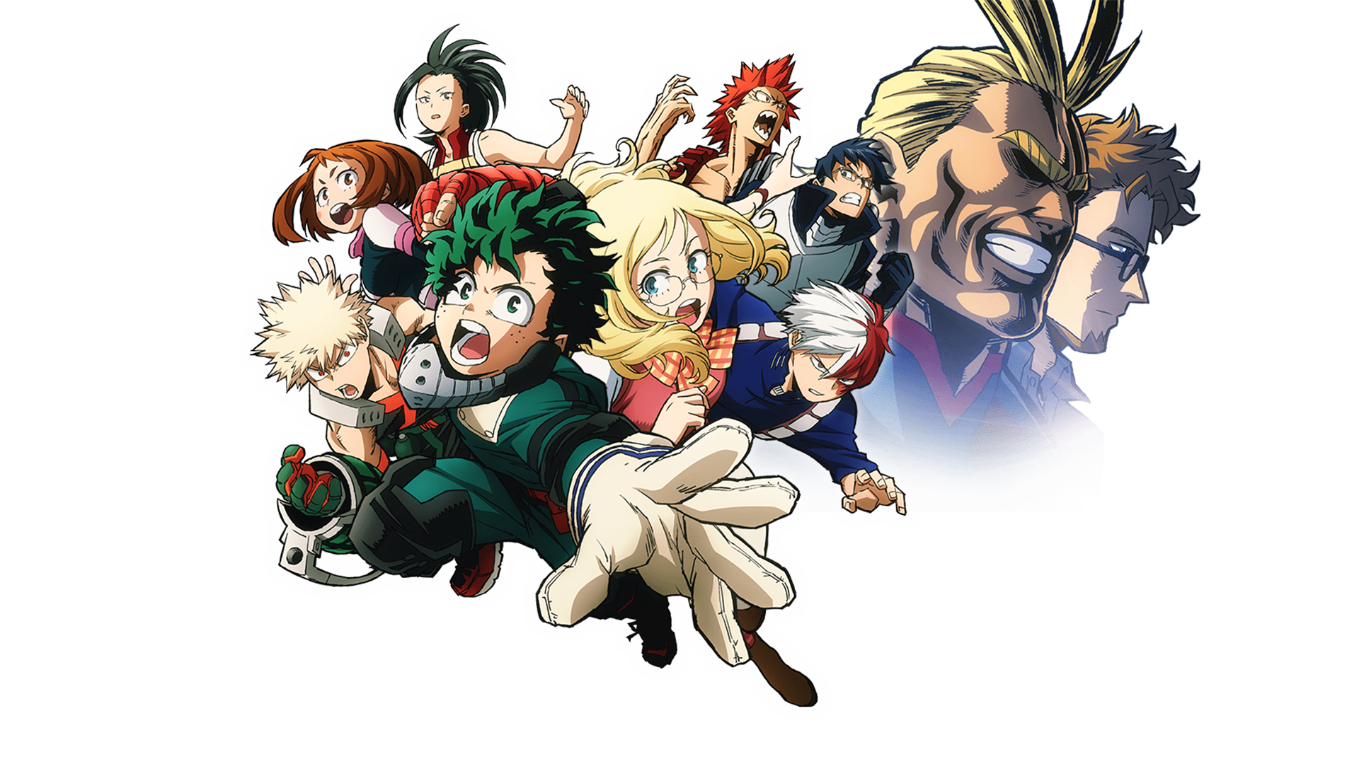 My Hero Academia : Two Heroes HD Wallpaper | Background Image