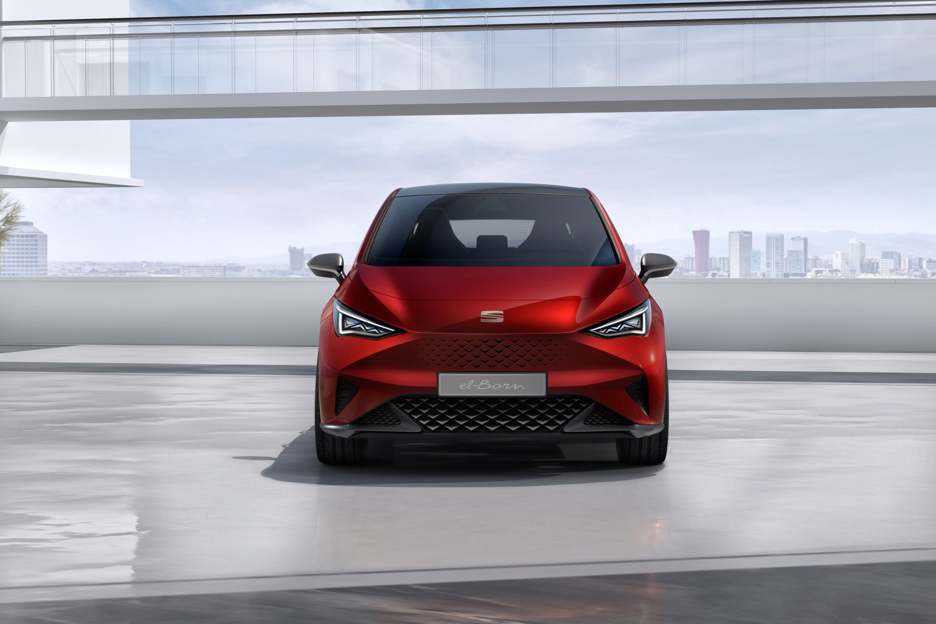 Download Electric Car Car Seat Vehicle Seat El-Born 4k Ultra HD Wallpaper