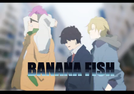 Shorter Wong Eiji Okumura Ash Lynx Anime Banana Fish HD Desktop Wallpaper | Background Image