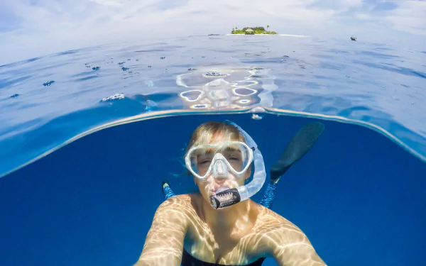 diving sea photography underwater HD Desktop Wallpaper | Background Image