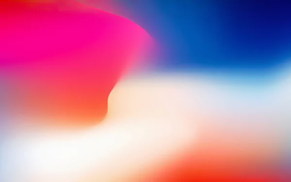 Abstract colors in an 8K Ultra HD PC desktop wallpaper and background: soft, blurred gradients of blue, pink, red and white blending into a smooth, ethereal field.