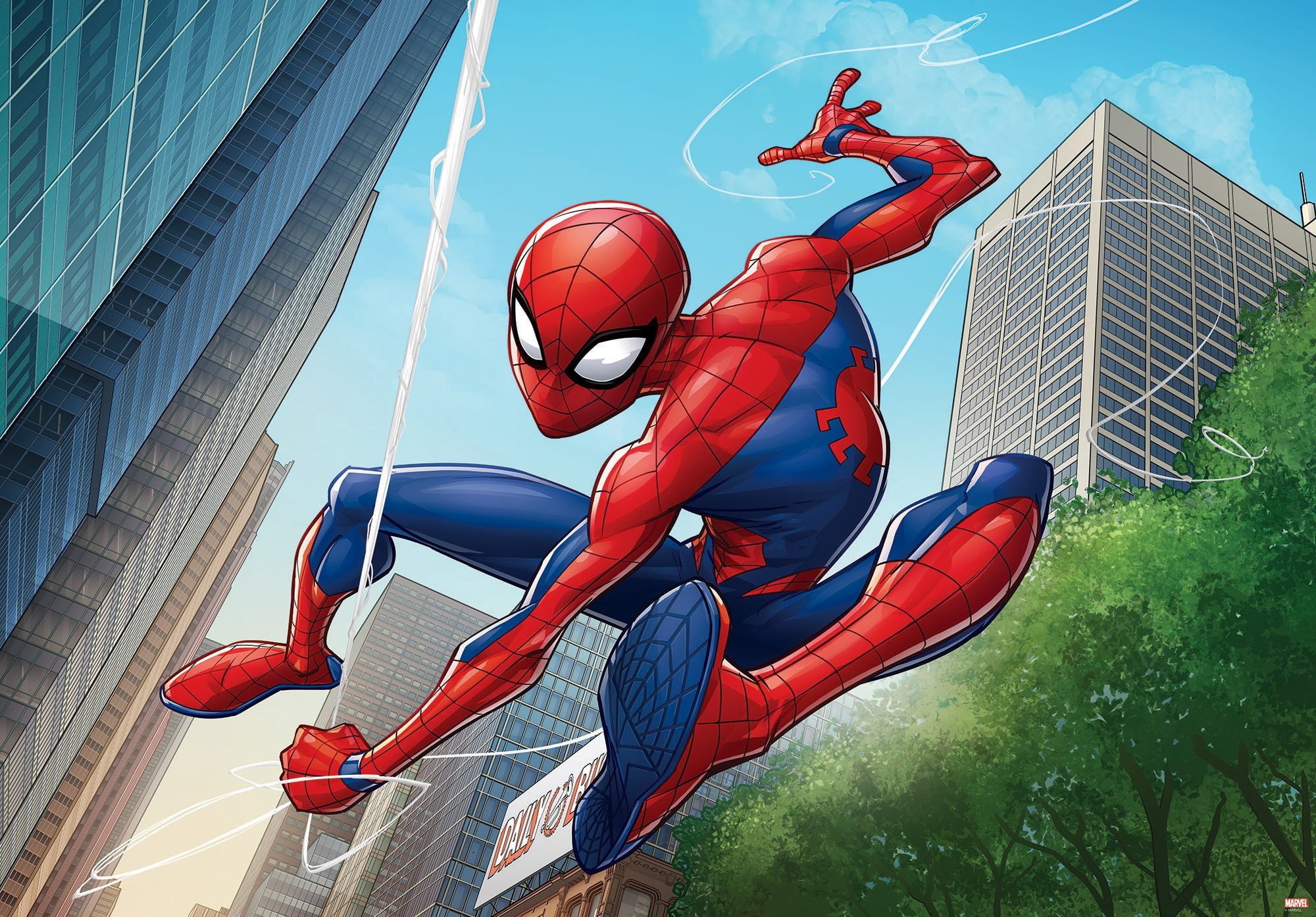 Marvel s Spider Man HD Wallpaper Peter Parker Swinging Through The 