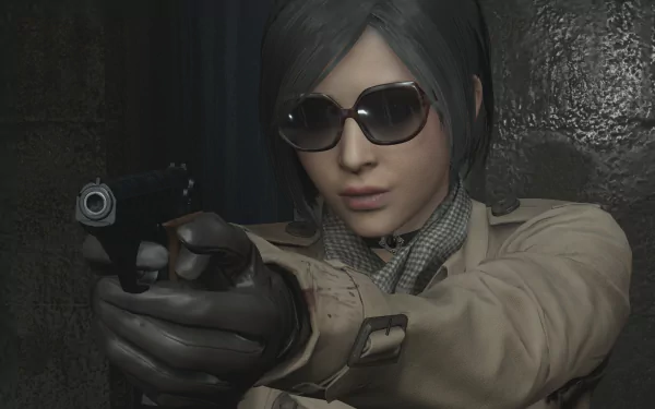 Ada Wong video game Resident Evil 2 (2019) HD Desktop Wallpaper | Background Image