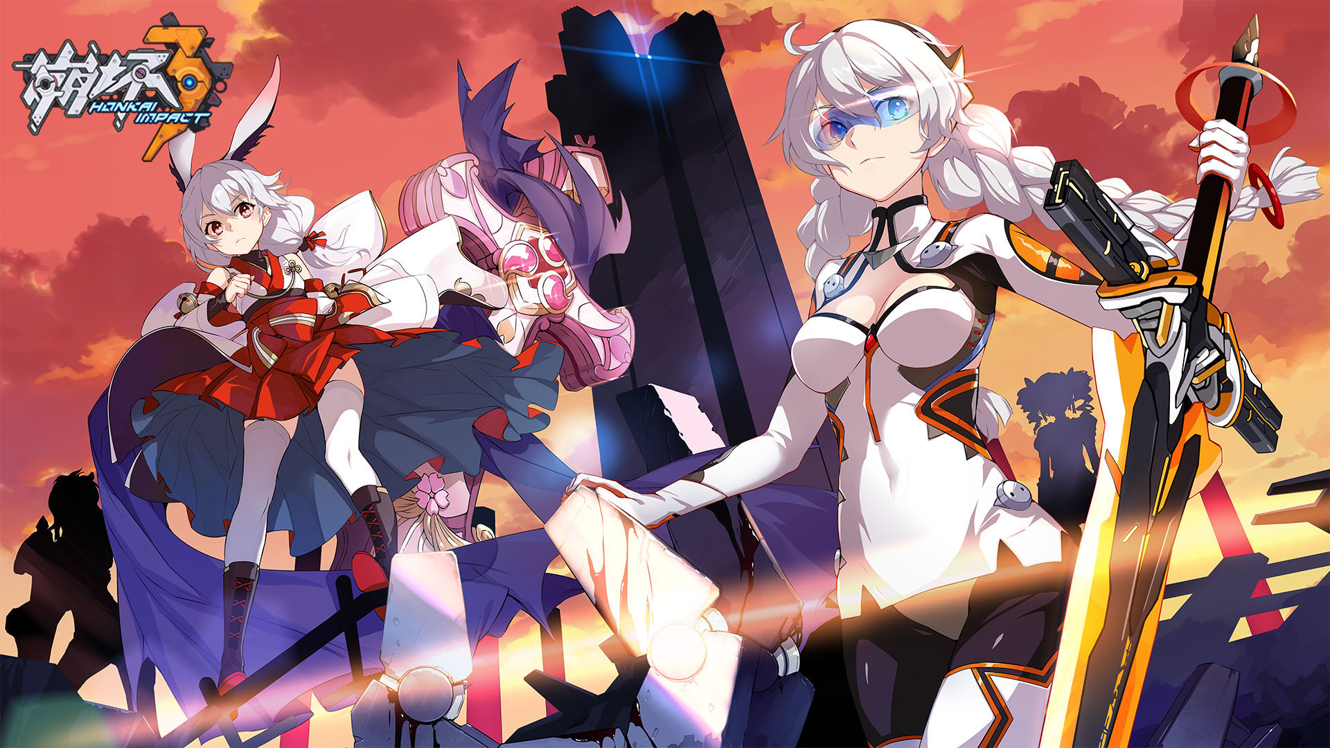 Живые обои honkai impact 3rd