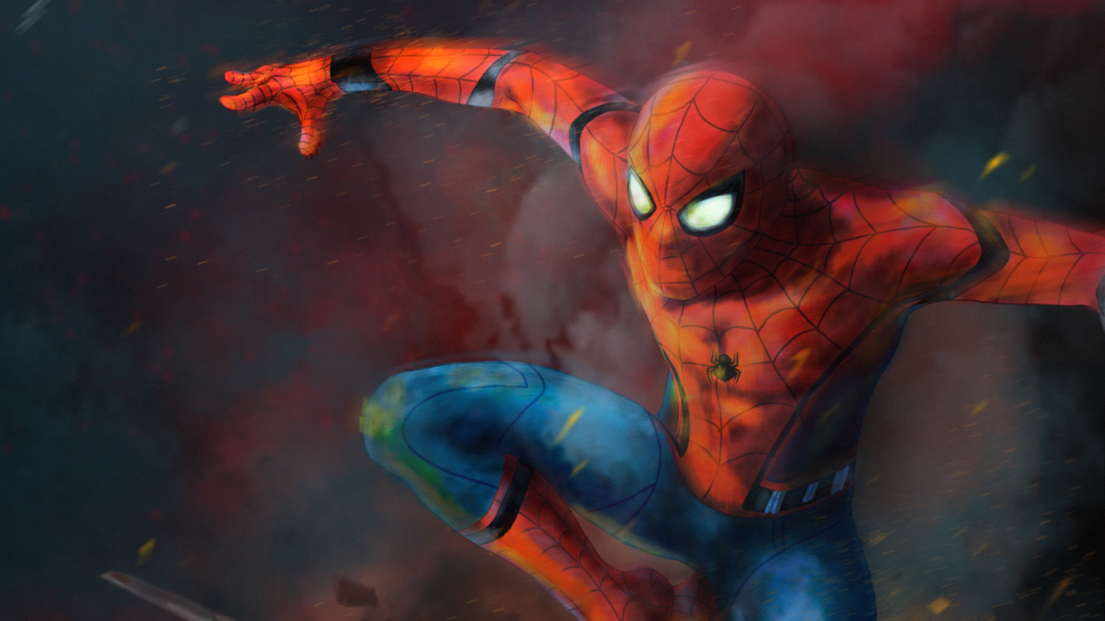 Comics Spider Man 4k Ultra Hd Wallpaper By Anupam Prasoon 8704