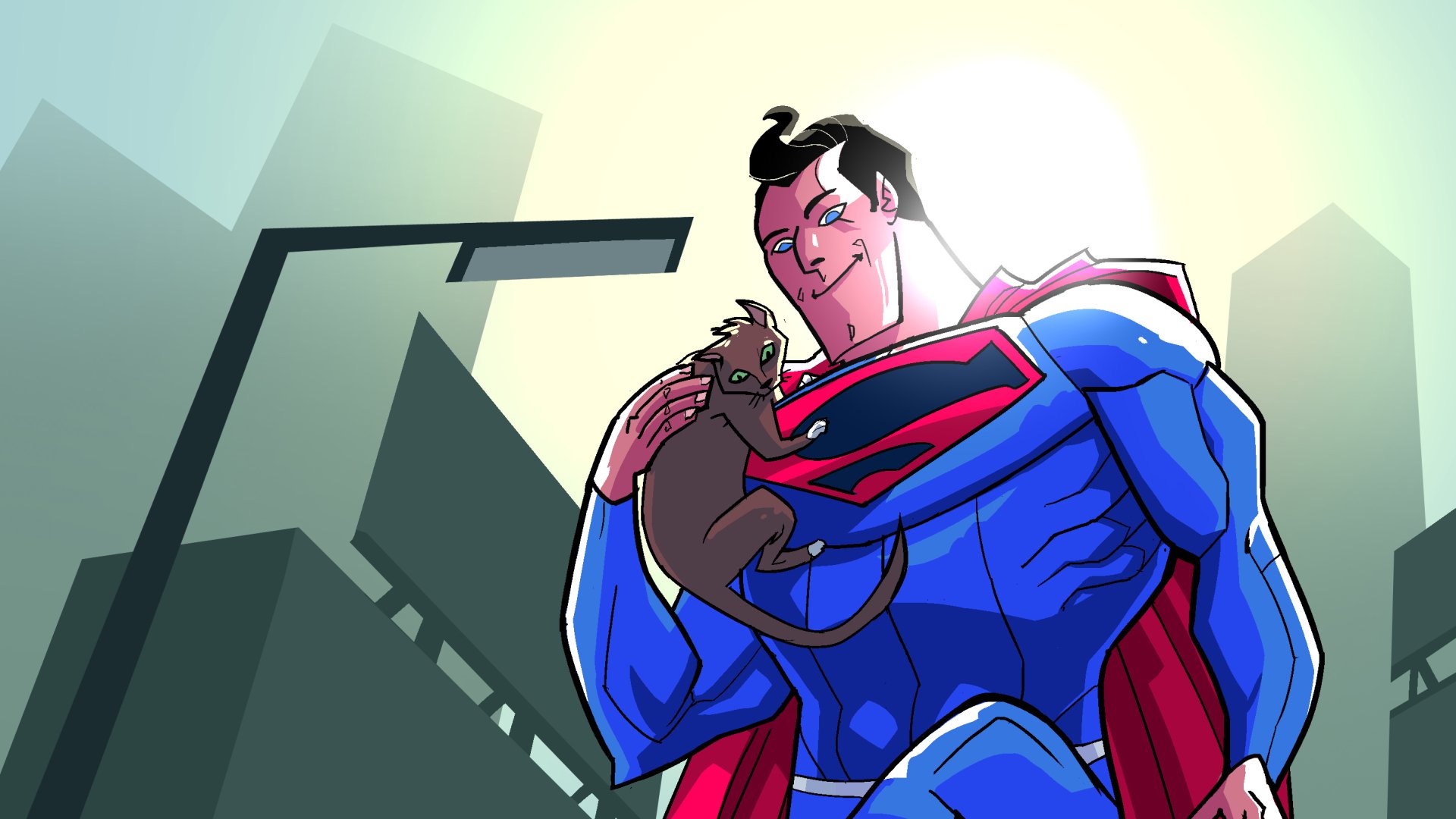 Download DC Comics Car Comic Superman HD Wallpaper by BOTAGAINSTHUMANITY