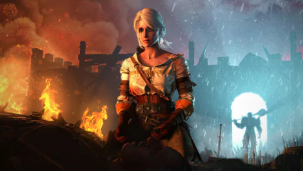 Ciri (The Witcher) video game The Witcher 3: Wild Hunt HD Desktop Wallpaper | Background Image