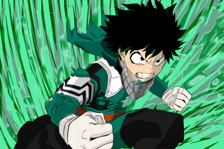 Izuku Midoriya Anime My Hero Academia HD Desktop Wallpaper | Background Image